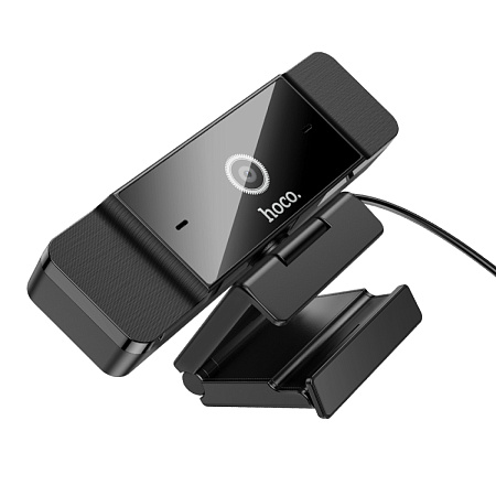 Веб камера D100, НOCO, разрешение видео: 1920 * 1080, черный