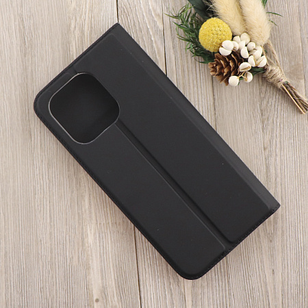 Чехол-книжка для Huawei Honor X6A, X-CASE, боковой, черный