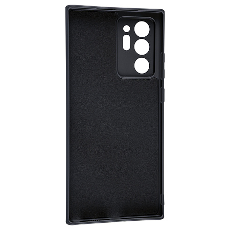 Чехол силиконовый для Samsung Galaxy Note 20 Ultra, good quality, с защитой камеры, X-CASE, черный