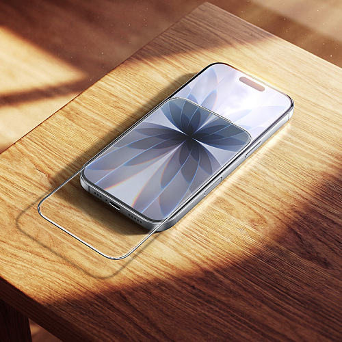Защитное стекло для iPhone 16 Pro/17, A40, HOCO, прозрачность 95%, тонкая рамка