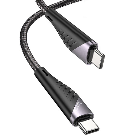 Кабель Type-C на Type-C, HOCO, U95, Fast Charge 60W, черный