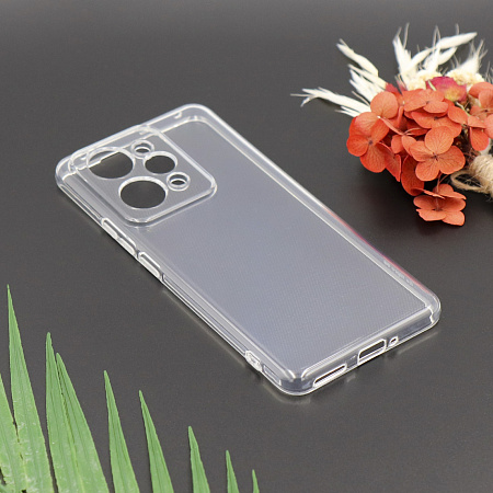 Чехол силиконовый для Realme 15 (5G), с защитой камеры, X-CASE, прозрачный
