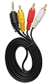 AUX Audio кабель 3,5 мм, на 3RCA (колокольчики)