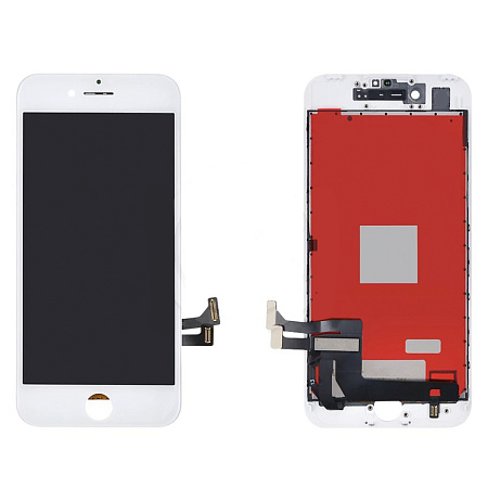 Дисплей iPhone 7 в сборе с тачскрином (белый), высокое качество (HC)