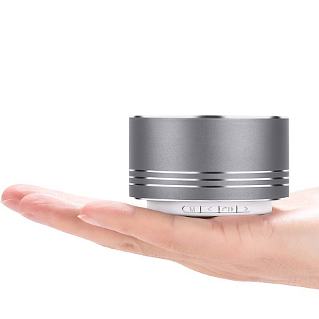 Колонки BS5 Swirl speaker, HOCO, серебряный
