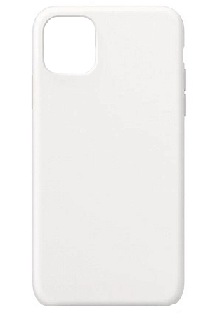 Чехол - накладка для iPhone 12/12 Pro, Silicon Case, без лого, белый