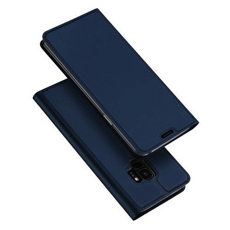 Чехол-книжка для Samsung G960F, Galaxy S9, DU DU, боковой, синий