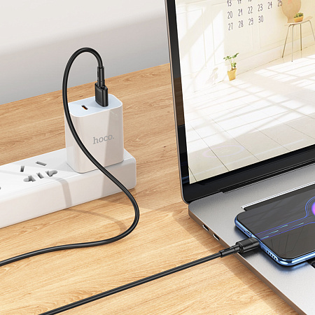 USB Кабель Micro, HOCO, X83, 1м, черный