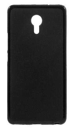 Чехол силиконовый для Meizu M5, черный