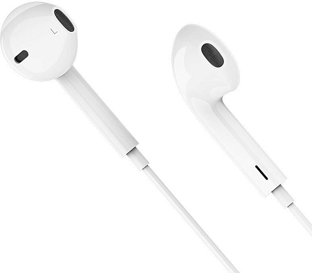 Проводные наушники M80 Original series earphones, HOCO, белые