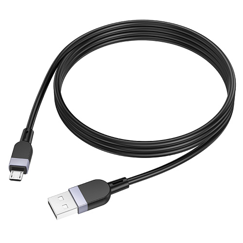 USB Кабель Micro, HOCO, X109, силиконовый, 1м, черный