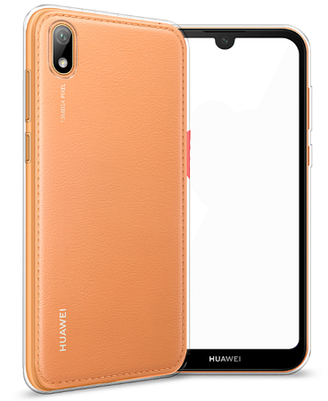 Чехол силиконовый для Honor 8S/Y5 (2019), X-CASE, прозрачный