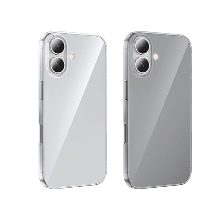 Чехол силиконовый для iPhone 16, Light series TPU, HOCO, прозрачный