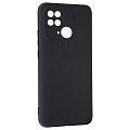 Чехол силиконовый для Xiaomi Redmi 10C/Poco C40, good quality, с защитой камеры, X-CASE, черный