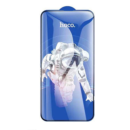 Защитное стекло для iPhone 15 Plus/16 Plus, G14, HOCO, Guardian shield series full-screen HD tempered glass, черное