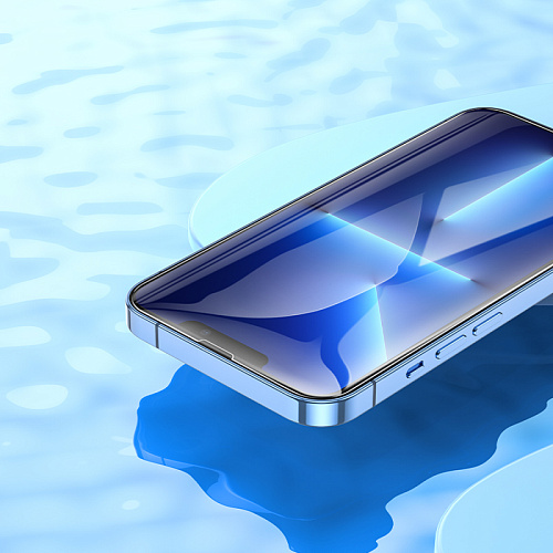 Защитное стекло на iPhone 12 Pro Max (6.7) G14, HOCO, Guardian shield series full-screen HD tempered glass, черное