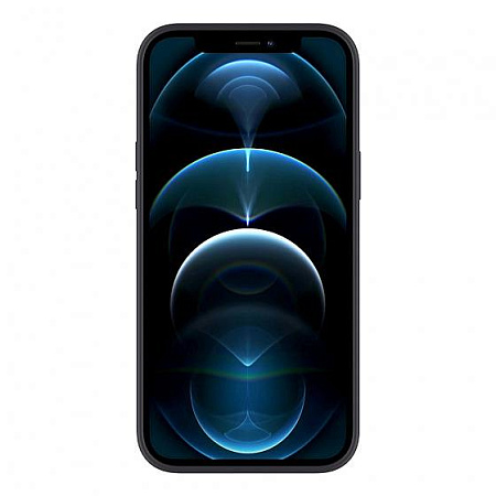 Чехол силиконовый для iPhone 12 Pro Max (6.7), X-CASE, черный
