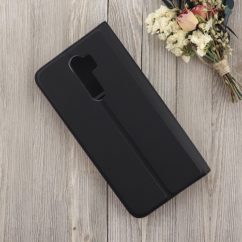 Чехол-книжка для Xiaomi Redmi Note 8 Pro, X-CASE, боковой, черный
