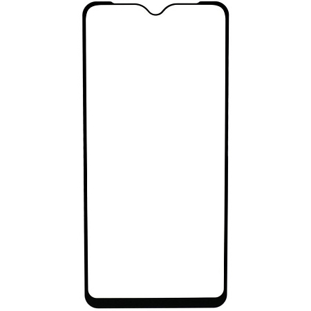 Защитное стекло на Oppo A17/A17K/A57S/A57e, черный, X-CASE