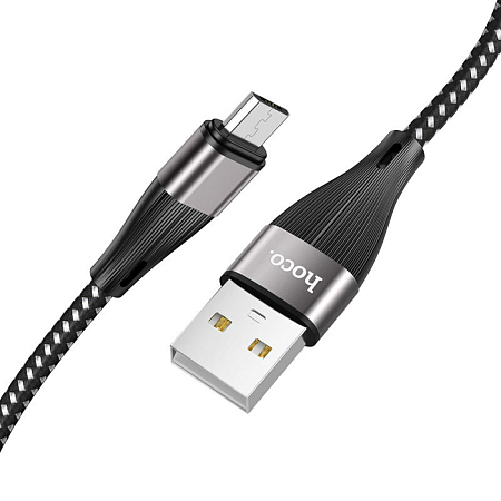 USB Кабель Micro, HOCO, X57, черный