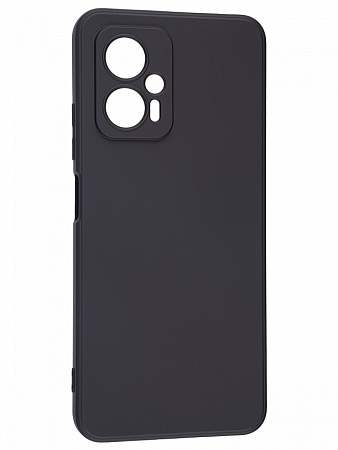 Чехол силиконовый для Xiaomi Poco X4 GT/Note 11T Pro, c защитой камеры, X-CASE, черный