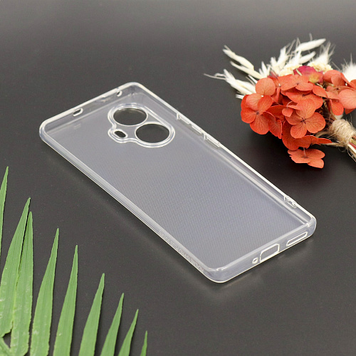 Чехол силиконовый для Realme 10 Pro+ (5G), с защитой камеры, X-CASE, прозрачный