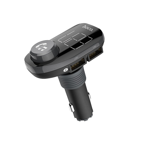 Bluetooth FM модулятор, E45, HOCO, черный