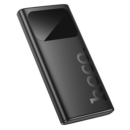 Универсальный Доп. Аккумулятор 15000mAh, J144, HOCO, выход: 2 USB (5V/2.0A), черный