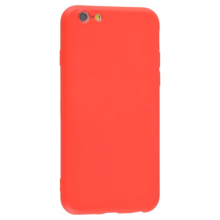 Чехол силиконовый для iPhone 6/6s,  good quality, X-CASE, красный