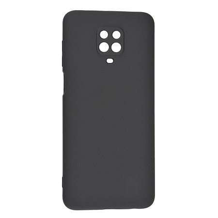 Чехол силиконовый для Xiaomi Redmi Note 9S/Note 9 pro/Note 9 pro max, с защитой камеры, X-CASE черный