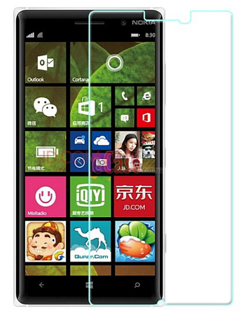 Защитное стекло на Microsoft Lumia 830, прозрачное, X-CASE