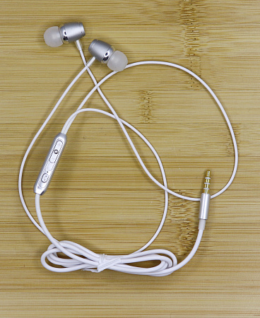 Наушники Mosidun Z6, белые с серебряным