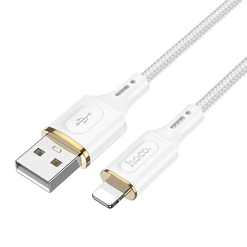 USB дата кабель Lightning, HOCO, X95, 1M, белый