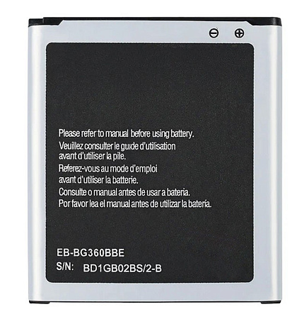 Аккумулятор для Samsung (EB-BG360CBE) SM-G360/J200F, Galaxy J2/Galaxy Core Prime, AAA