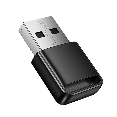 USB Bluetooth адаптер, UA42, HOCO, Bluetooth версия: 5.4, черный