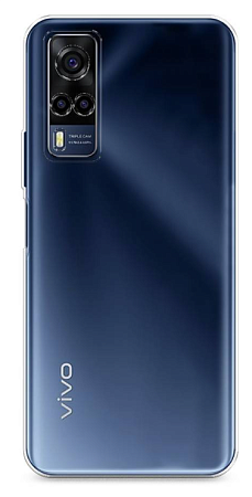 Чехол силиконовый для Vivo Y53S/Y72/IQ00 Neo 3/IQ00 Z5X, X-CASE, прозрачный