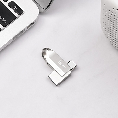 USB Flash Drive 32GB Smart Type-C (UD8)  2 в 1, скорость записи 30-40MB/S, скорость чтения 70-100MB/S