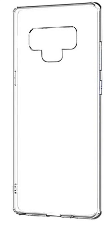 Чехол силиконовый для Samsung N960, Galaxy Note 9, X-CASE, прозрачный