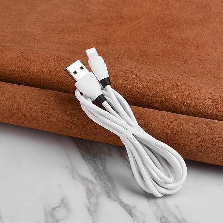 USB дата кабель Lightning, HOCO, X27, 1.2m, белый