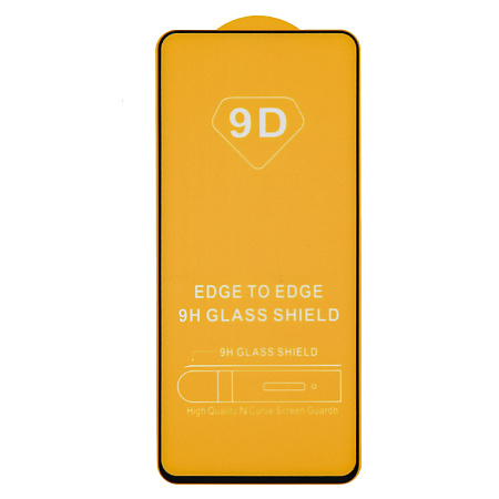 Защитное стекло на Honor X7b, черное, 9D, X-CASE
