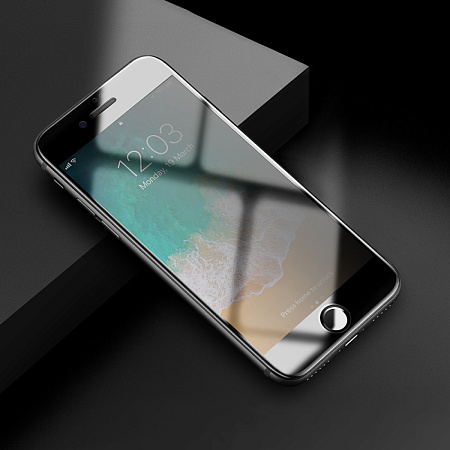 Защитное стекло для iPhone 7/8/SE (2020) (G11), HOCO, Full screen HD privacy protection tempered glass, черное