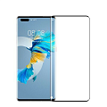 Защитное стекло на Huawei Mate 40 Pro, 21D, полный клей, черный, X-CASE