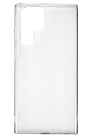 Чехол силиконовый для Samsung Galaxy S22 Ultra, X-CASE, прозрачный