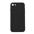 Чехол силиконовый для iPhone 7/8/SE 2020, с микрофиброй внутри, с защитой камеры, X-CASE, черный
