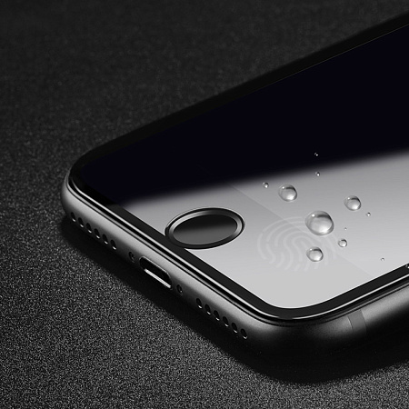 Защитное стекло для iPhone 6 Plus/6S Plus (A11), HOCO, Narrow Edges 3D, черное