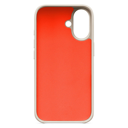 Чехол-накладка для iPhone 16, глянцевый, магнитный (MagSafe), без лого, X-CASE, белый