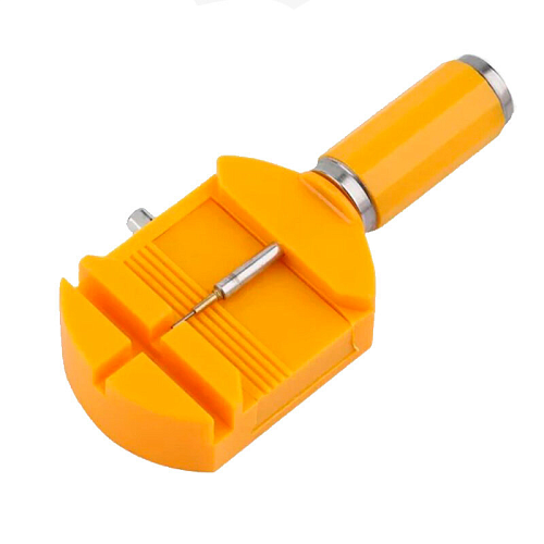 Инструмент для снятия звеньев с браслетов часов, желтый