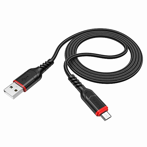 USB Кабель Micro, HOCO, X59, черный