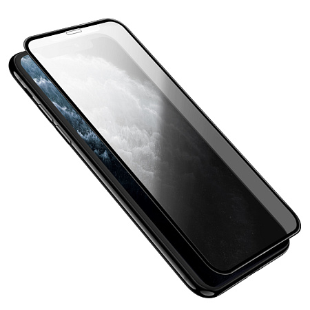 Защитное стекло на iPhone XS Max/11 Pro Max (G7), HOCO, Full screen HD tempered glass, черное