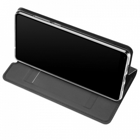 Чехол-книжка для iPhone 12/12 Pro (6.1), DU DU, боковой, серый